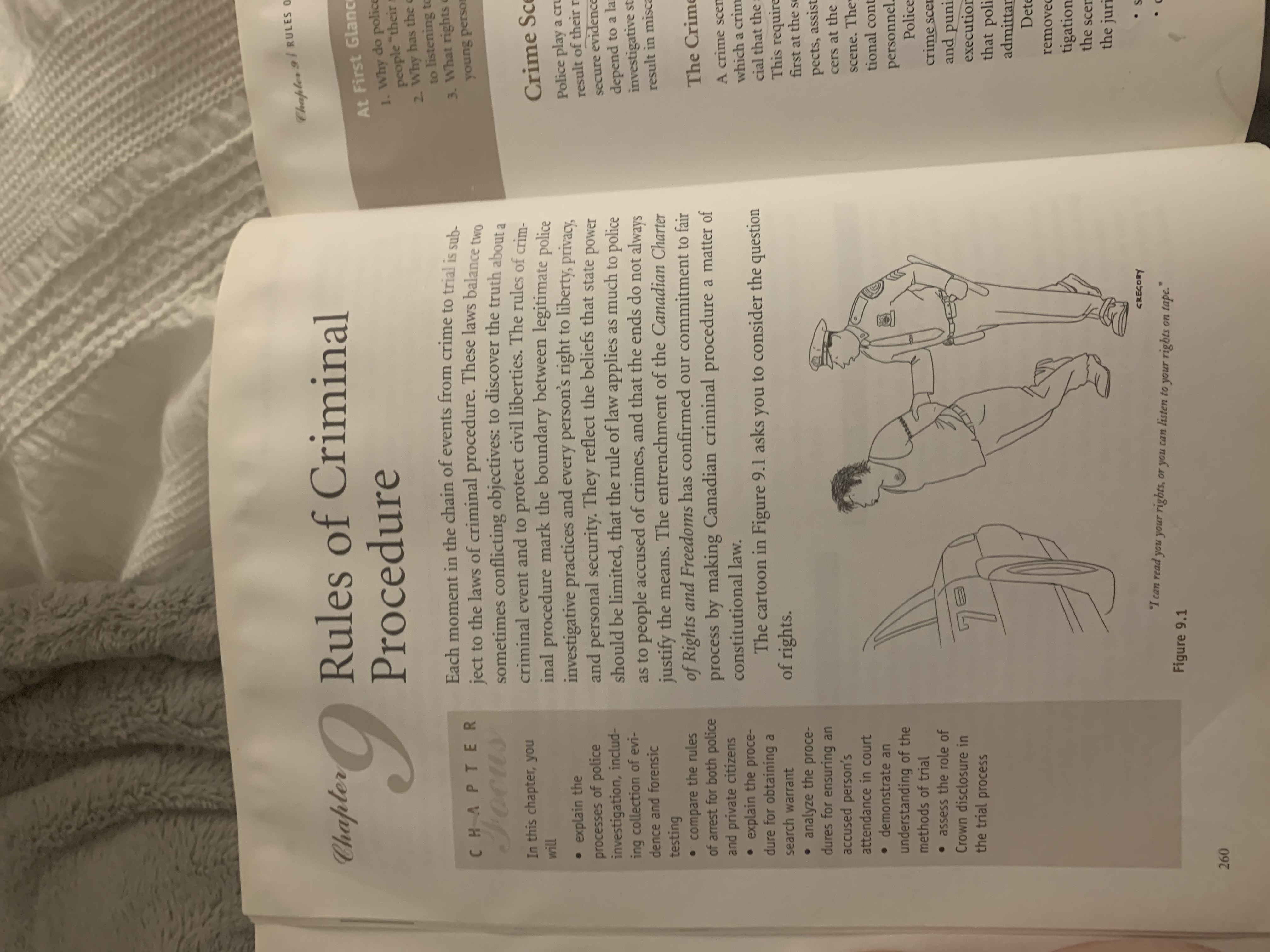  Chapter 9/ RULES Chapter Rules of Criminal At First Glanc Procedure