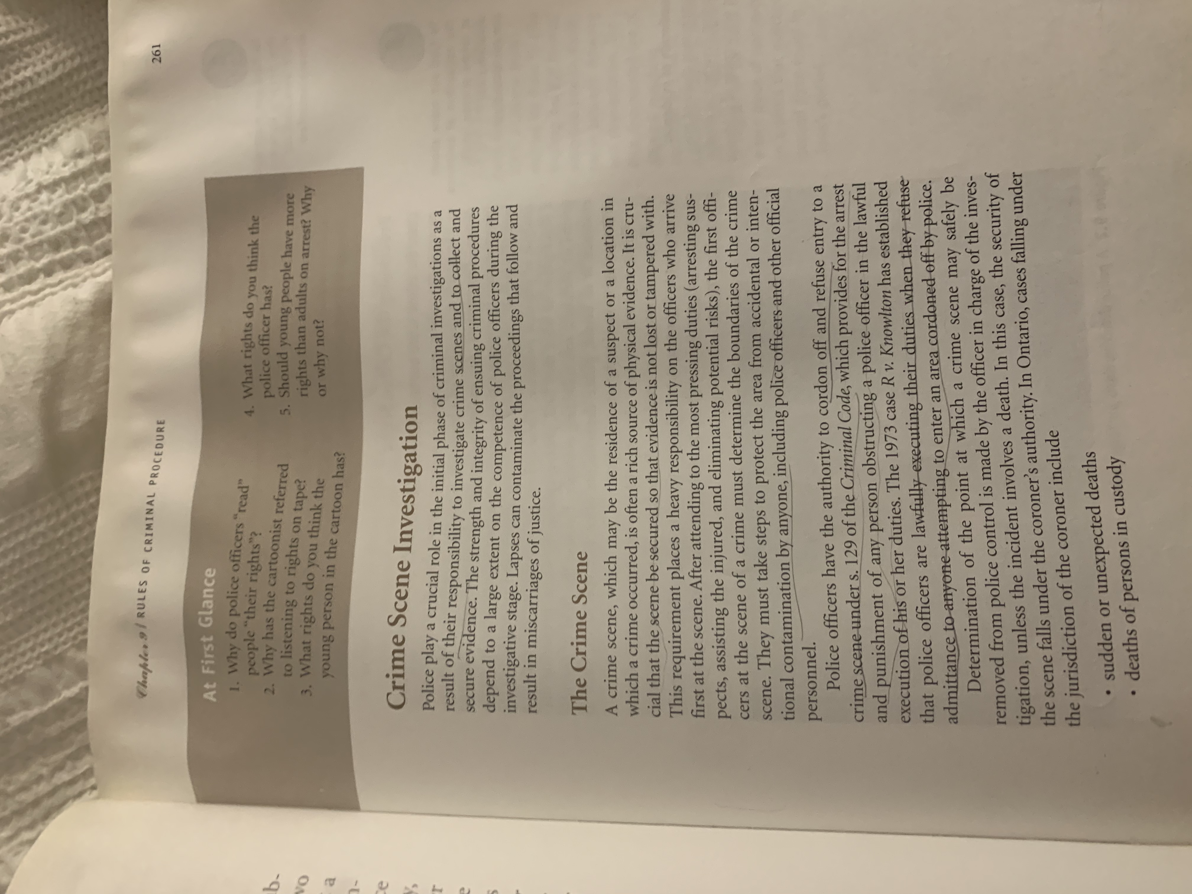 1. Why do poli people "their 2. Why has the to listening