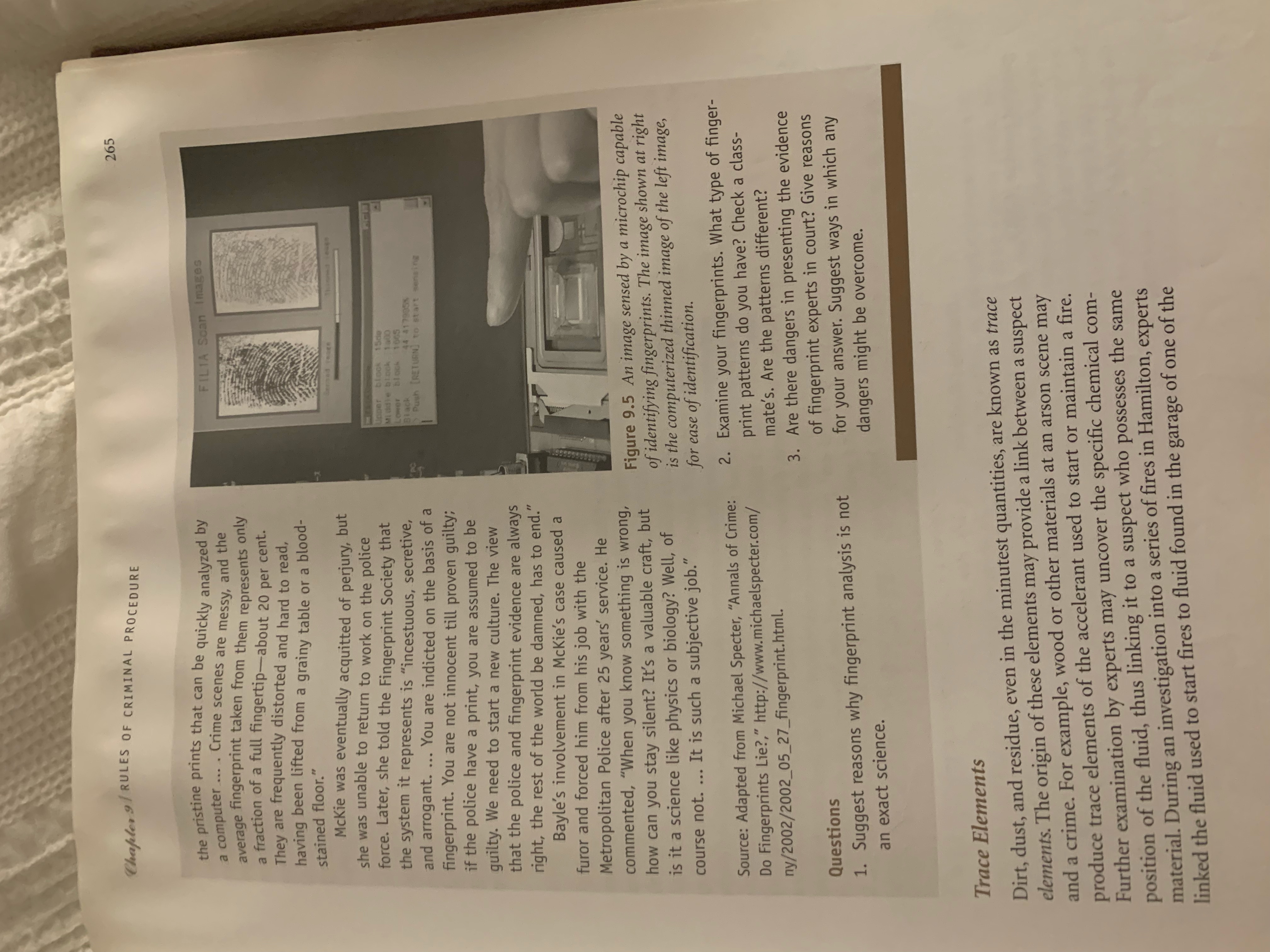 the truth about a In this chapter, you criminal event and to