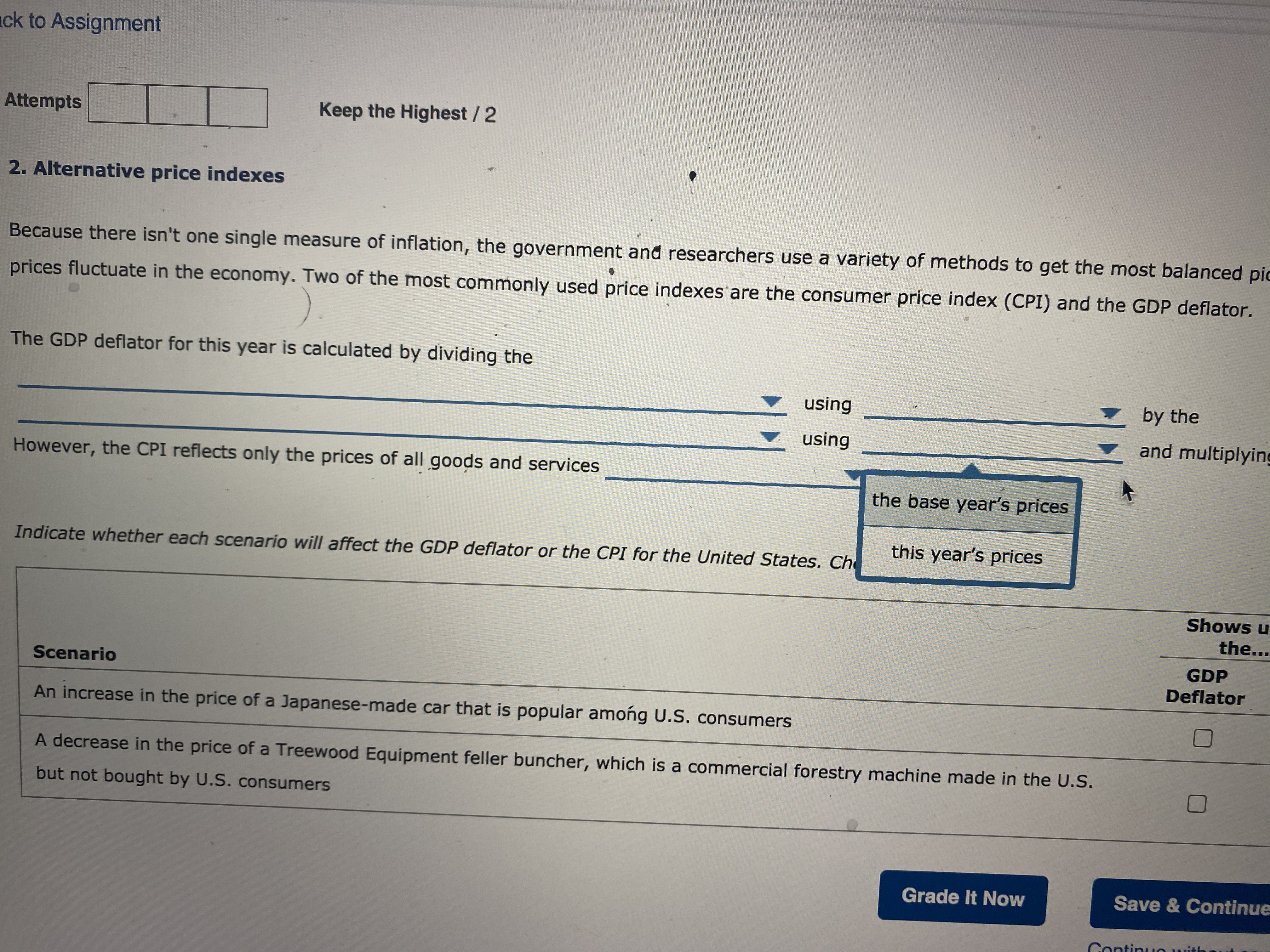 asking for assistance please ck to Assignment Attempts Keep the Highest /
