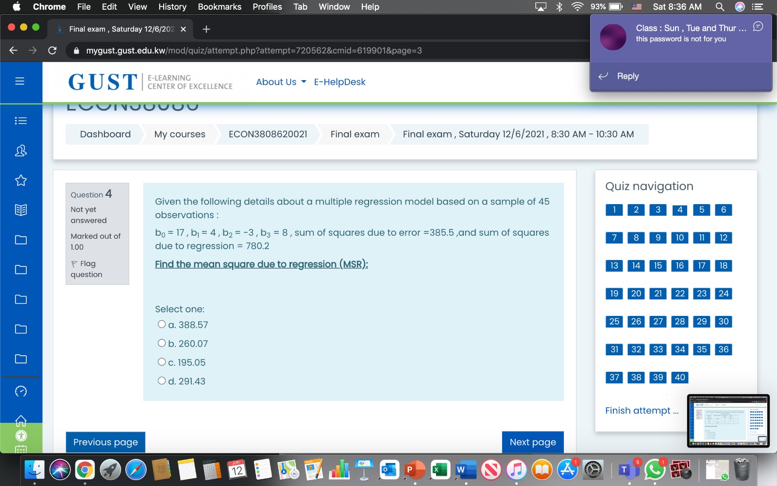 7 8 9 10 11 12 1.00 Flag Select one: 13 14