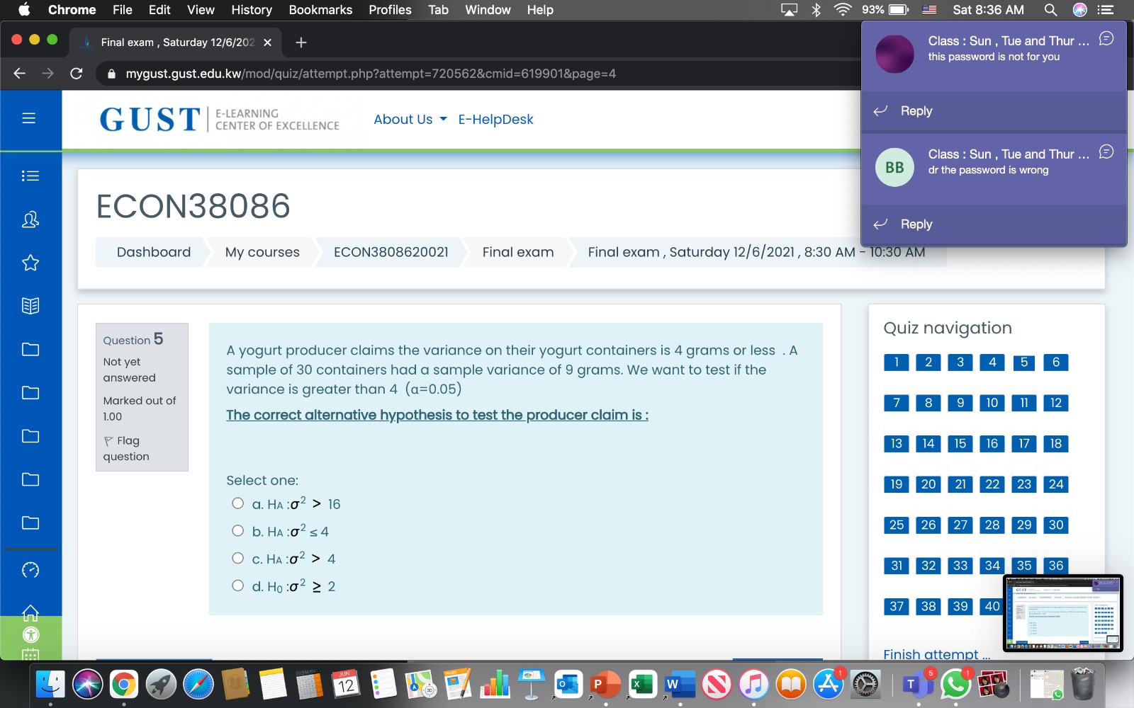15 16 17 18 question O a. 11 O b. 20 19