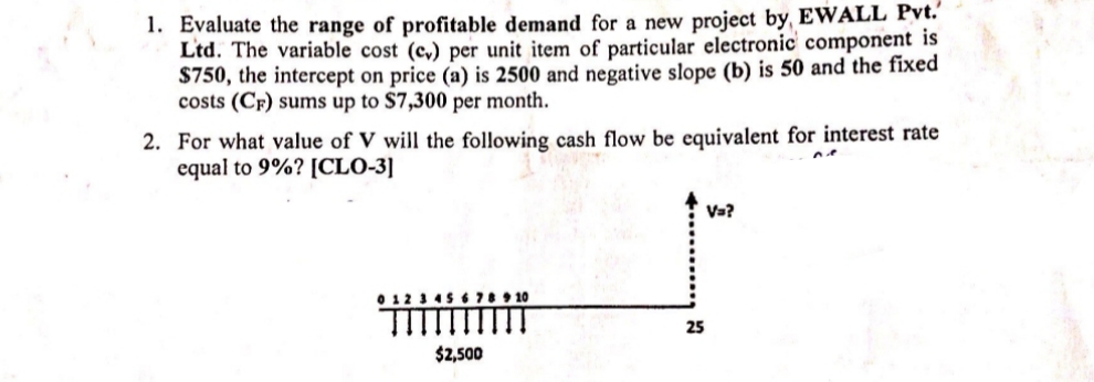 solve Question 1 and 2 step by step 1. Evaluate the range