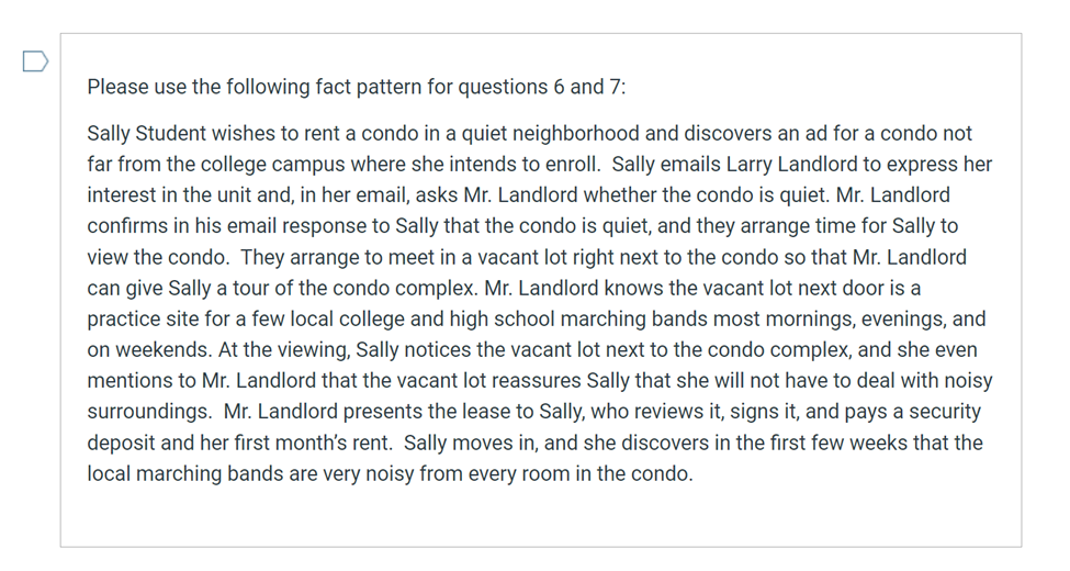 award for a remedy O That all important details be in writing