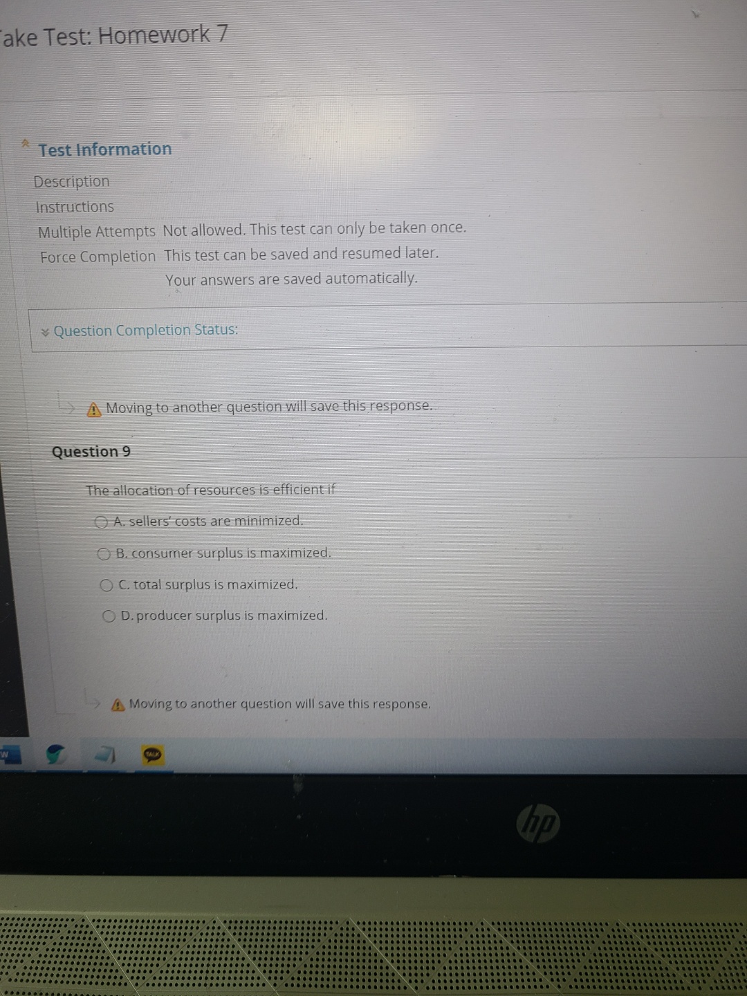 of $5,000 per month. Variable cost at the current level of output