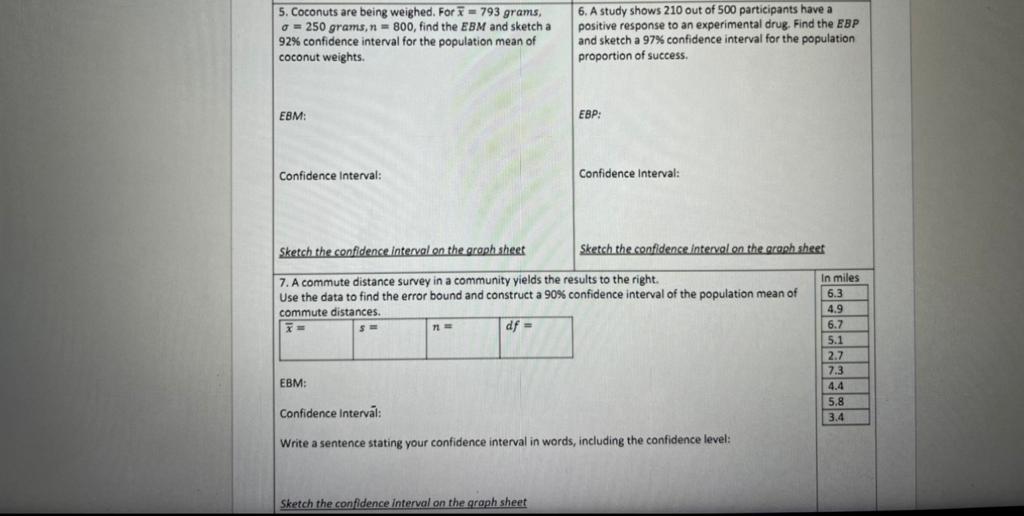  5. Coconuts are being weighed. For x = 793 grams, 6.