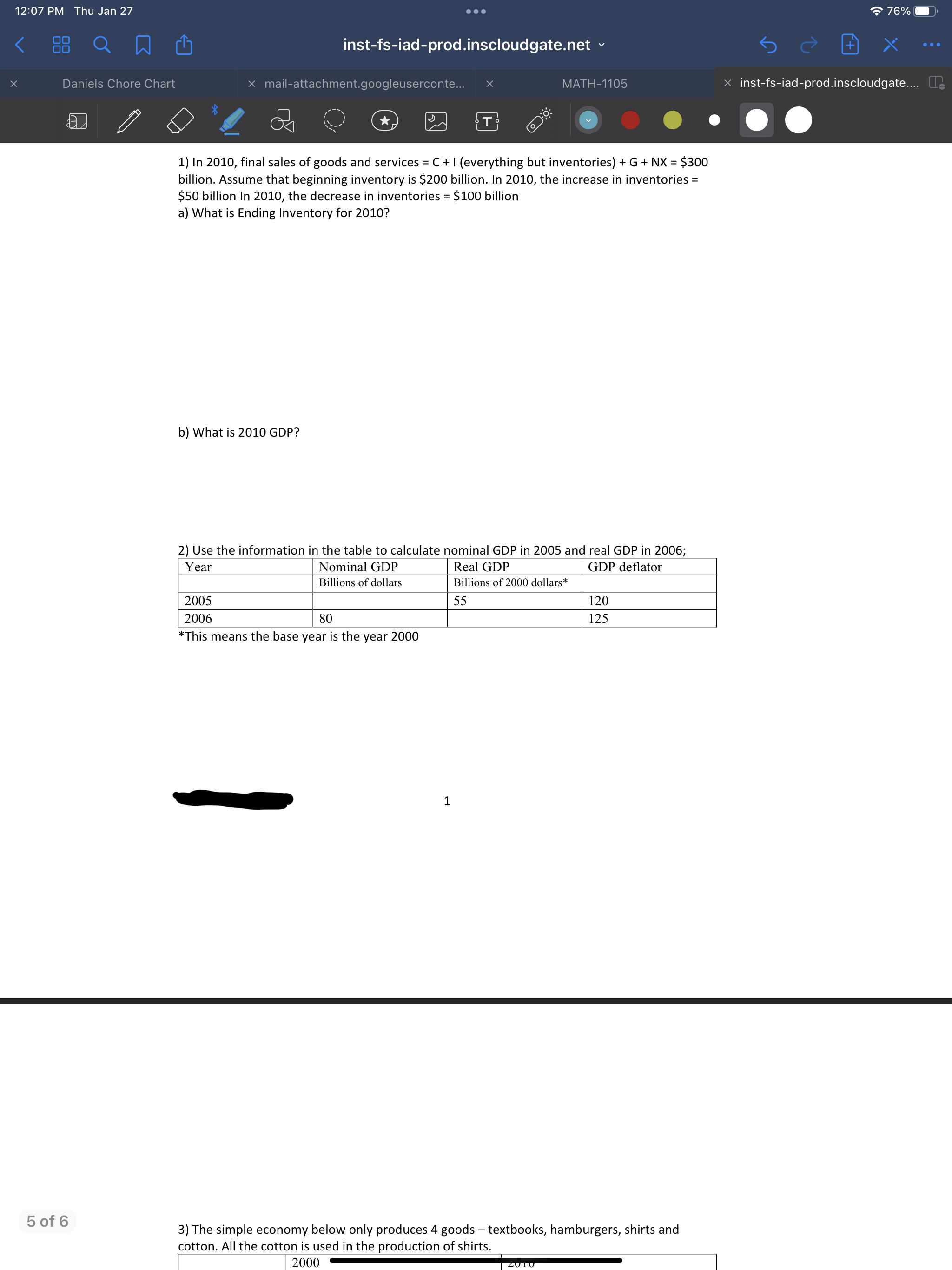  12:07 PM Thu Jan 27 . . . 76%. Q W