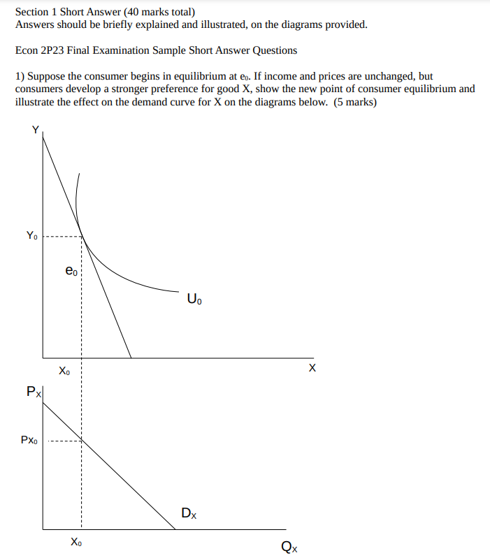 Section 1 Short Mower (4|) marks total) AnSwers should be briefly