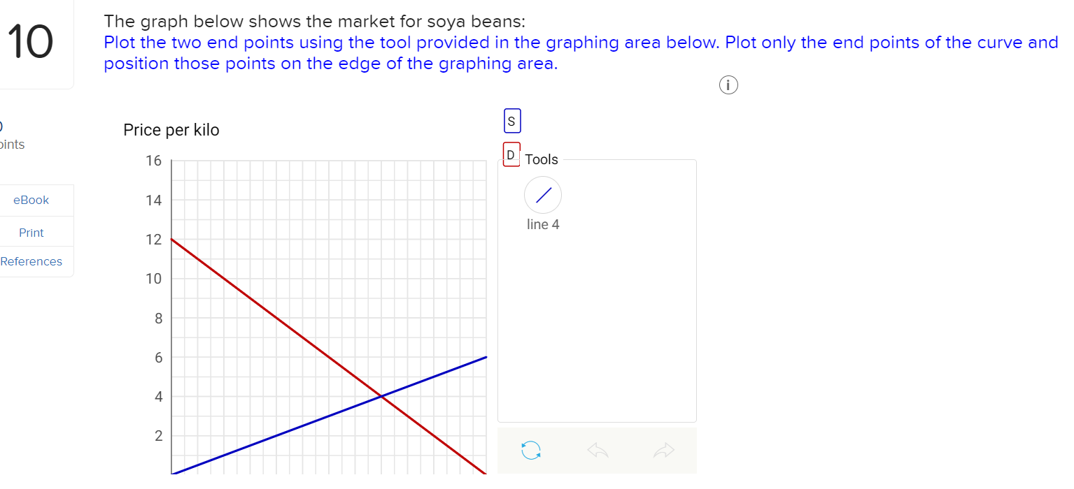 shows the market for large bags of potato chips. Market for Potato