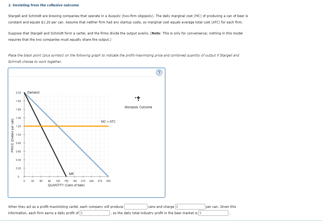  2. Deviating from the collusive outcome Stargell and Schmidt are brewing