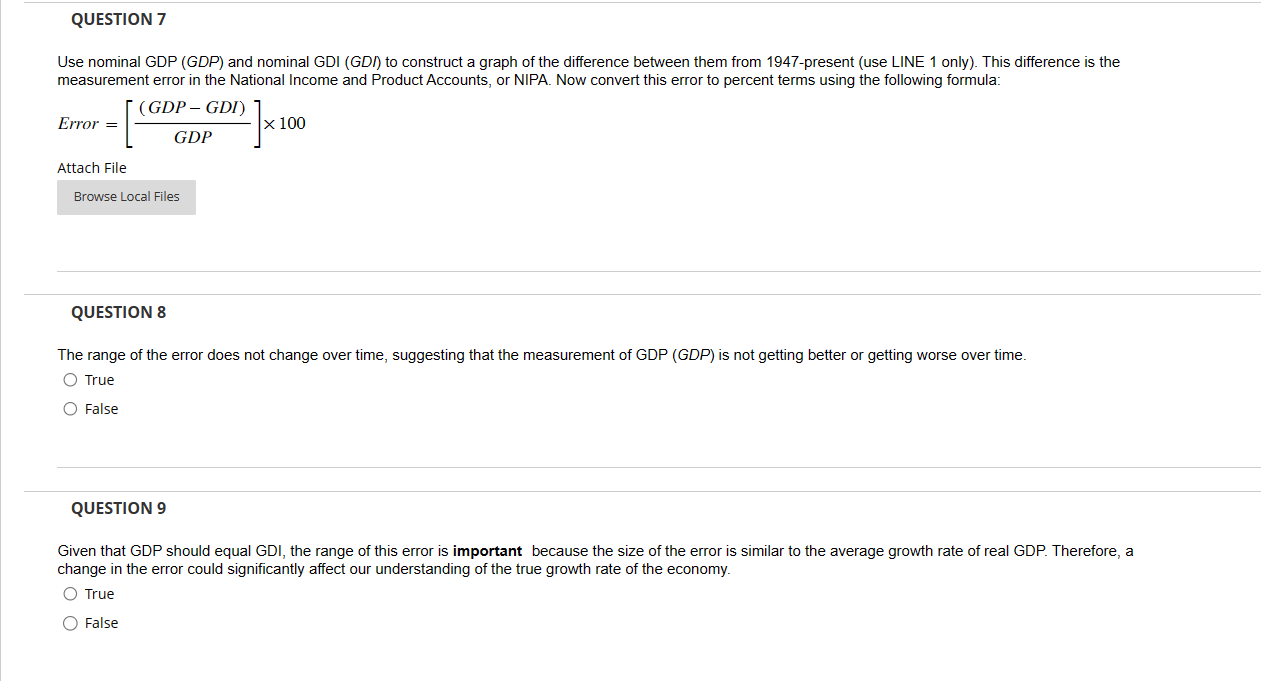 graph of the GDP deflator from 1947-present (use LINE 1 only). Now