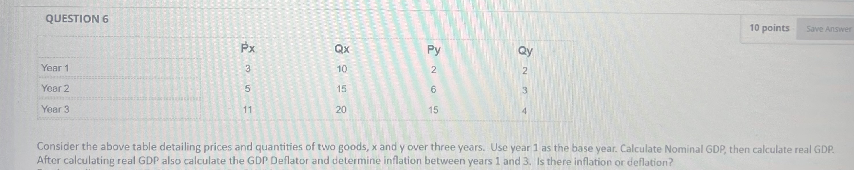 an item. For the situation of an importer, we also saw that