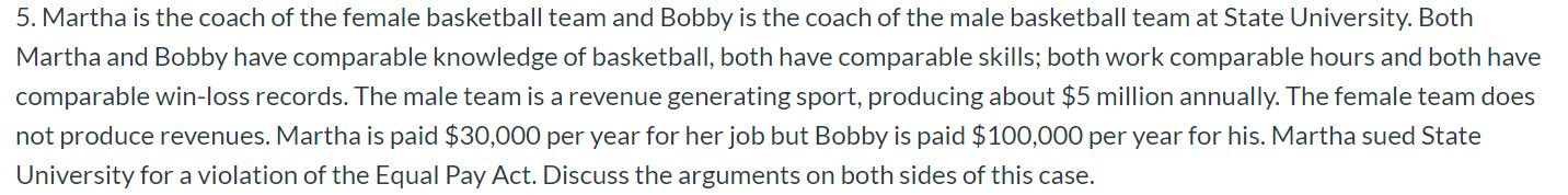 Please have issues/facts in the case and then state the case for