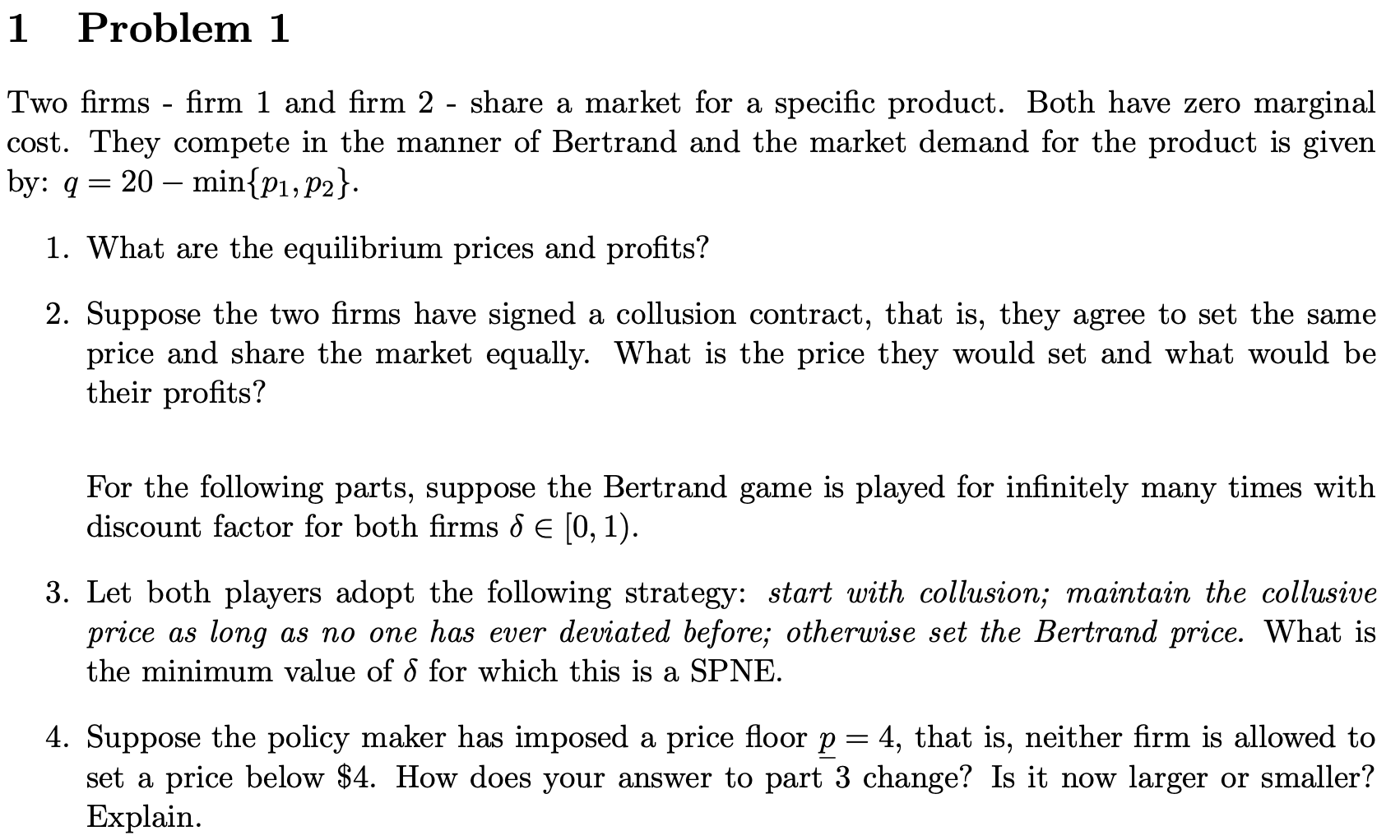 I would like to know the answer for No. 4 in particular.