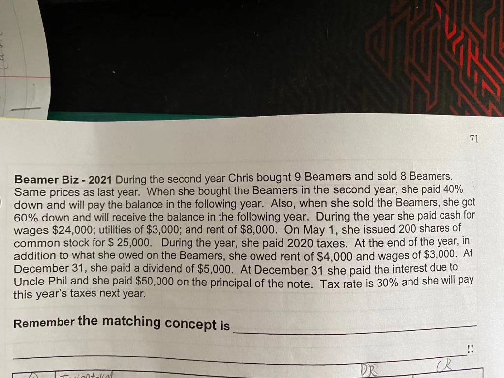 of her own money, for which she received 4,000 shares of common