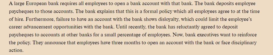 In the space provided below please indicate the extent to which the