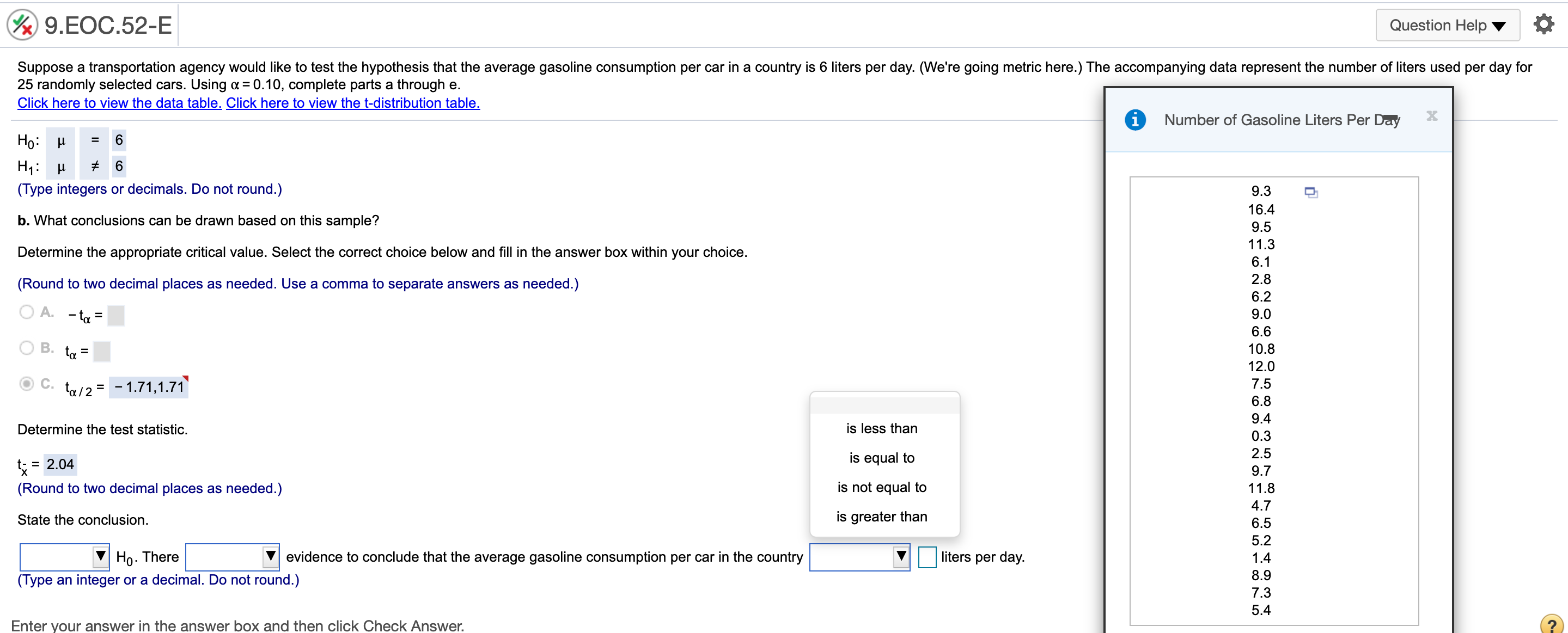 random sample of 279 students was selected, 131 of Miom use credit