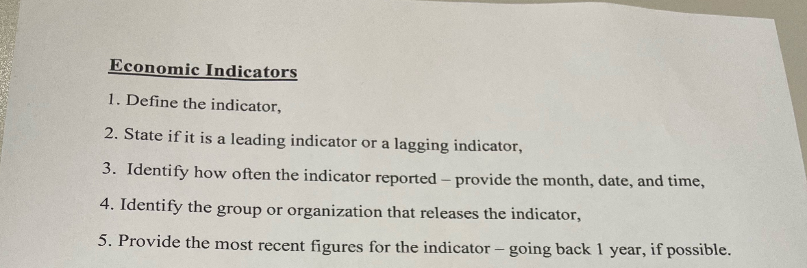 Please answer about Factory Orders Report Indicator according to these Five questions.