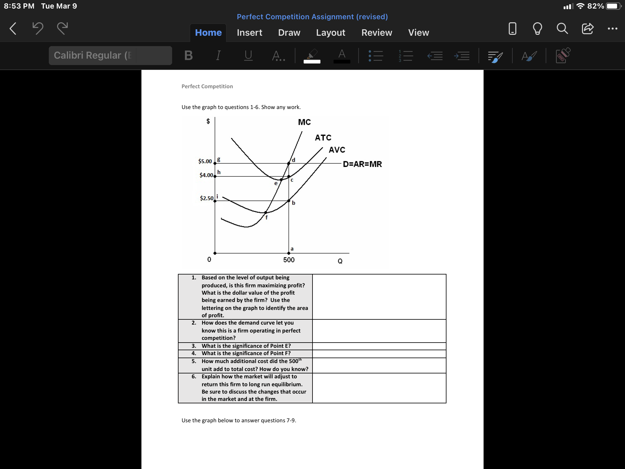 Competition Assignment (revised) Insert Draw Layout Review View Q 820/0 e 7.