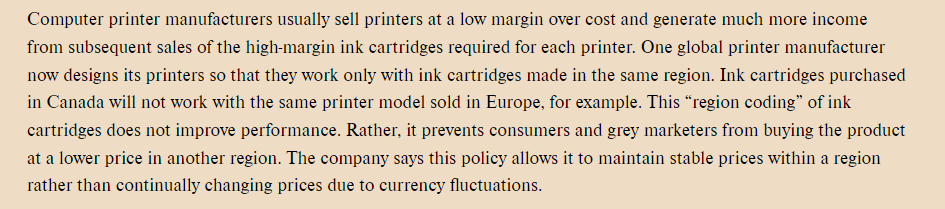 In the space provided below please indicate the extent to which the