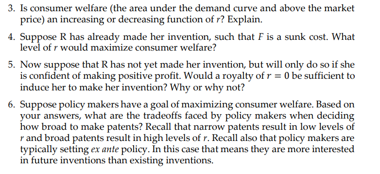 researcher {R} and a downstream product deveIOper (D). R produces pioneering inventions