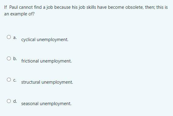 deflator. Nominal GDP divided by CPI.Which of the following DOES NOT happen