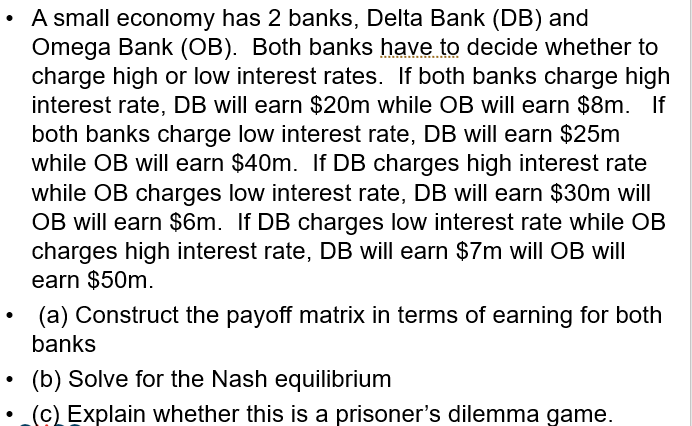 Hi , please help with this question on ECO202 . Thank you
