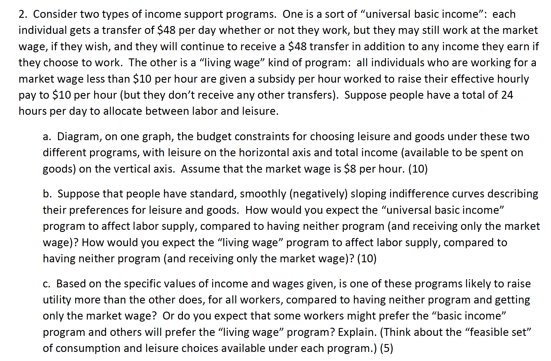 Please help with these questions from my review problems. Please show work