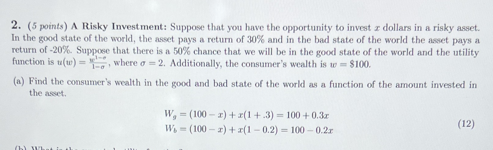 The answer is shown below; please explain the intuition/process/formula used to derive