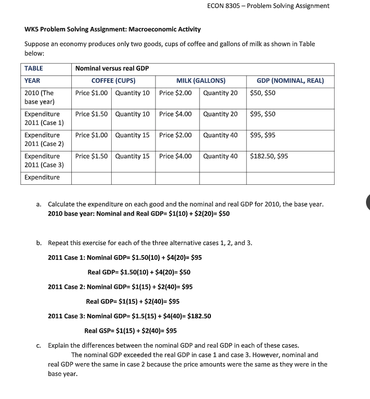 if I have them or worked them out correctly. WKS Problem Solving