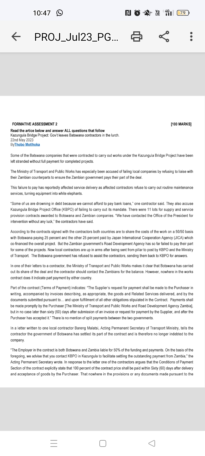 - Critical Issue requiring action: 3) Background Brief Background Challenges 4) Methodology