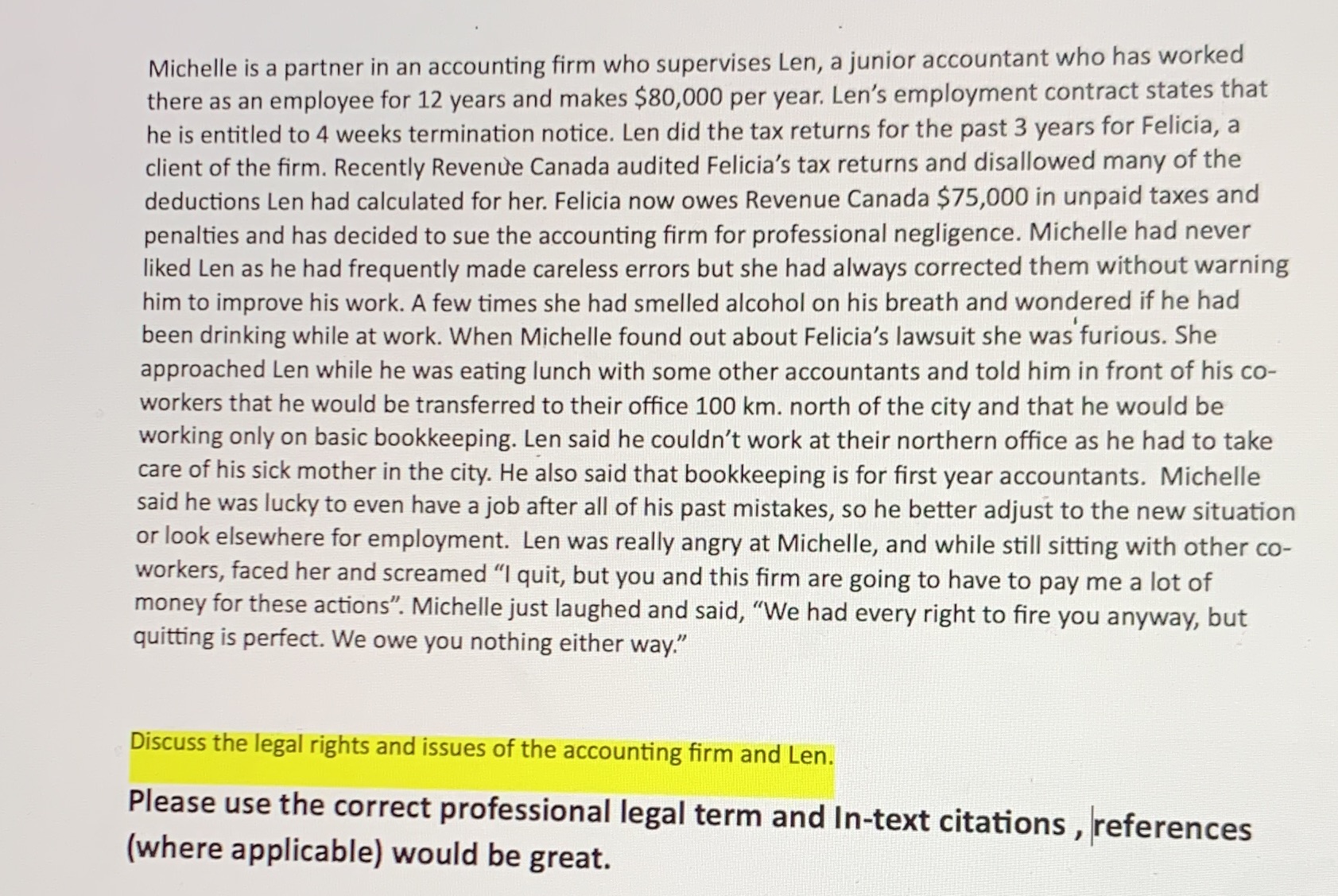 Please help me with what needs to be provided. It need professional