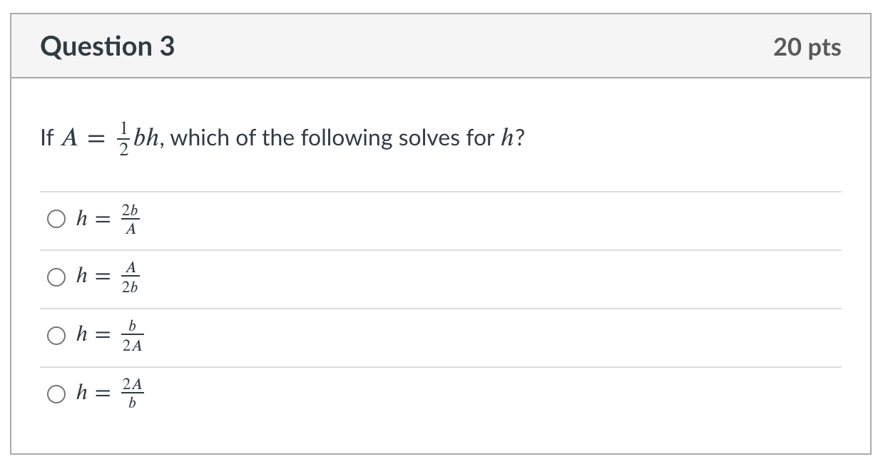 C? OC= 2A-B 2 OC= : A-2B 2 OC = A+2B 2