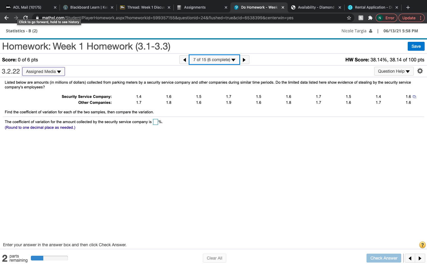 Thread: Week 1 Discus X Assignments X Do Homework - Week X