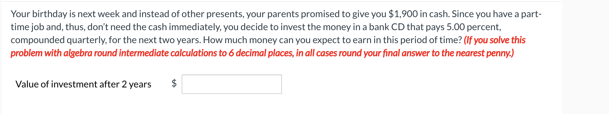 planning to invest $20,000 today in a mutual fund that will provide