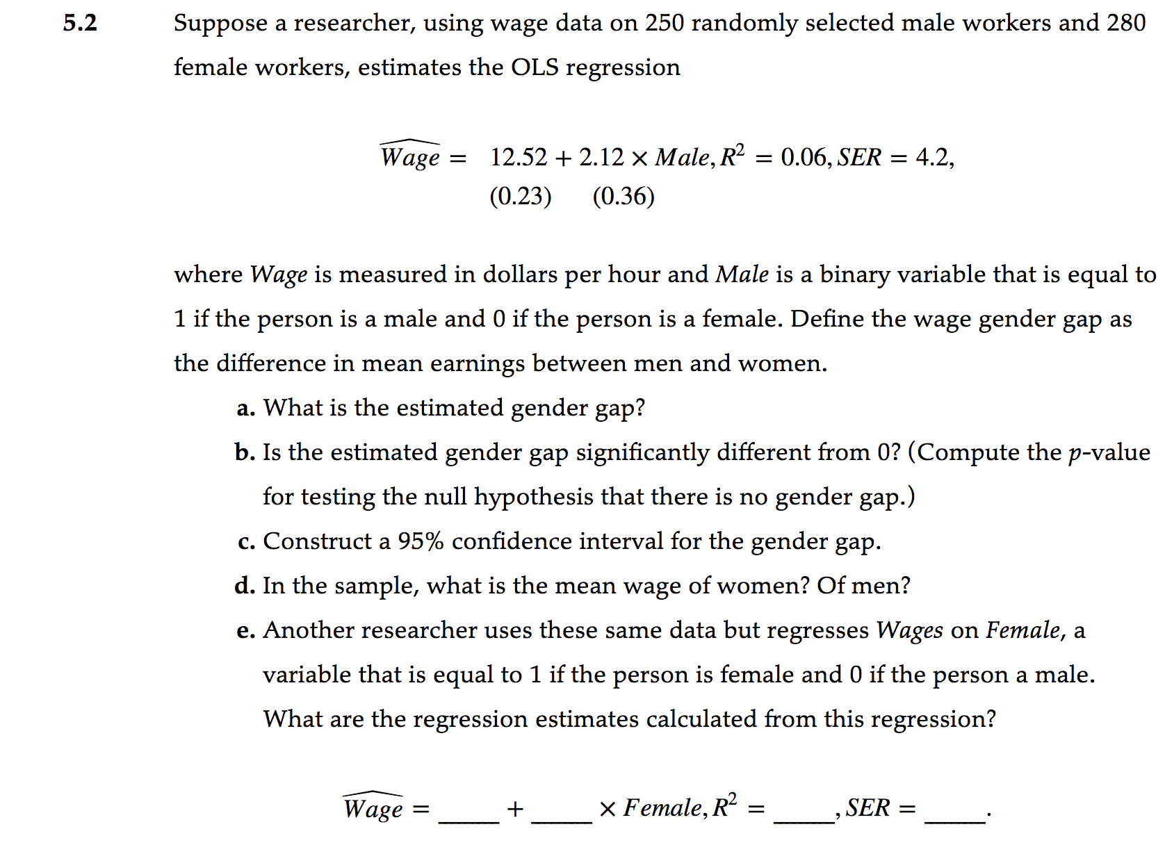 using data on class size (CS) and average test scores from 100