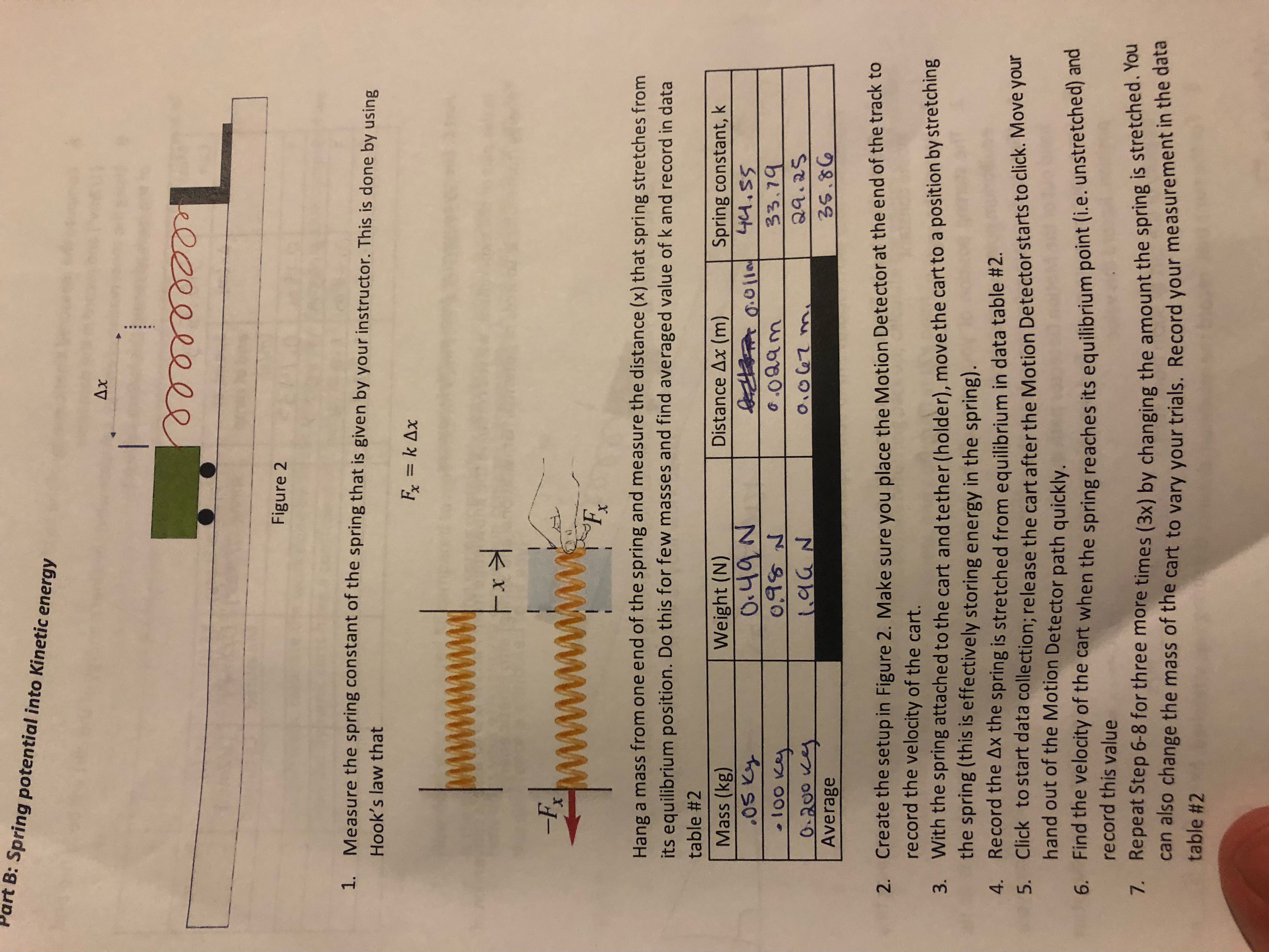 The interface . Set the Motion Setup the equipment and place a