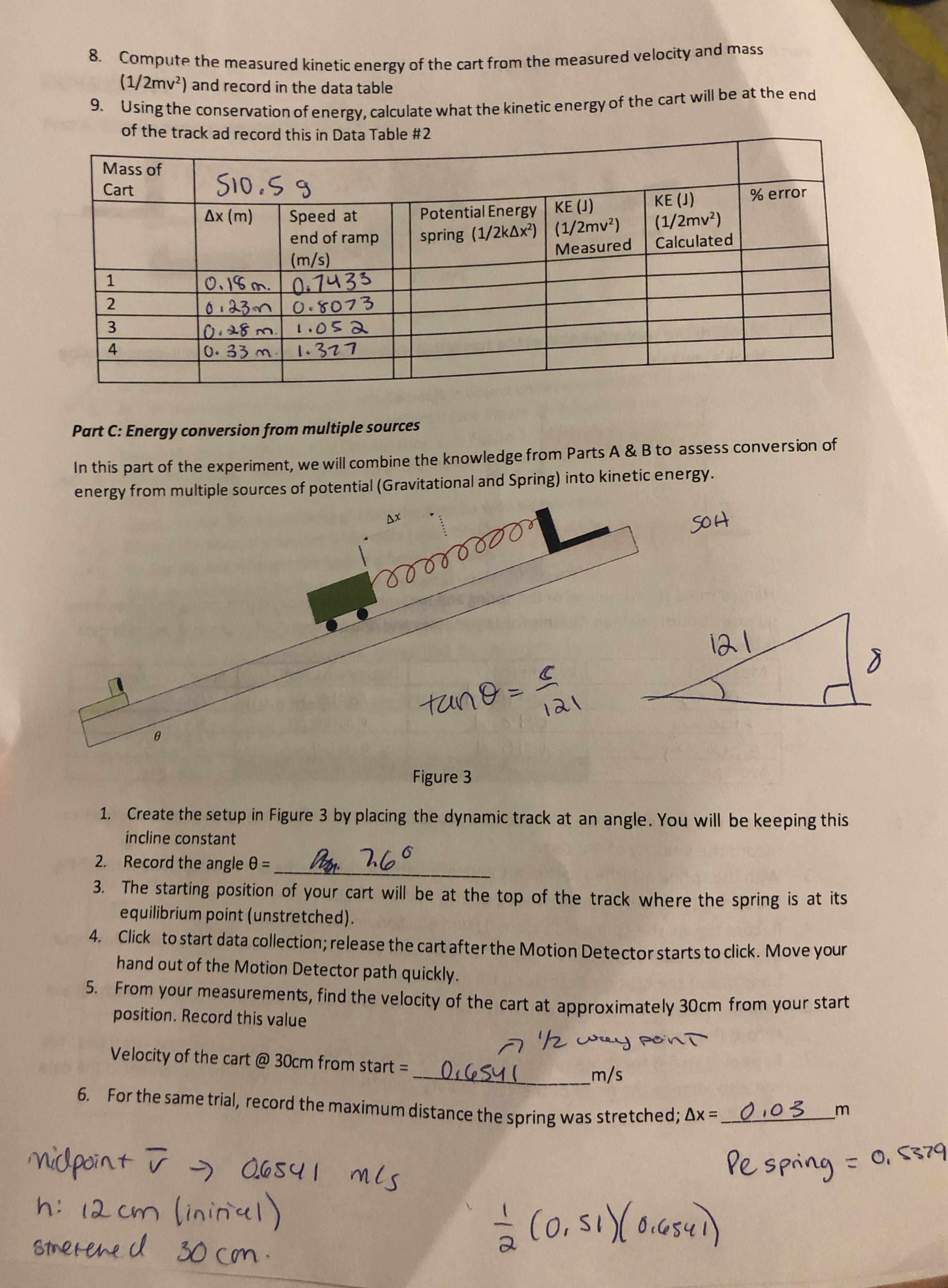 single book or object under one end of the Dyna that it