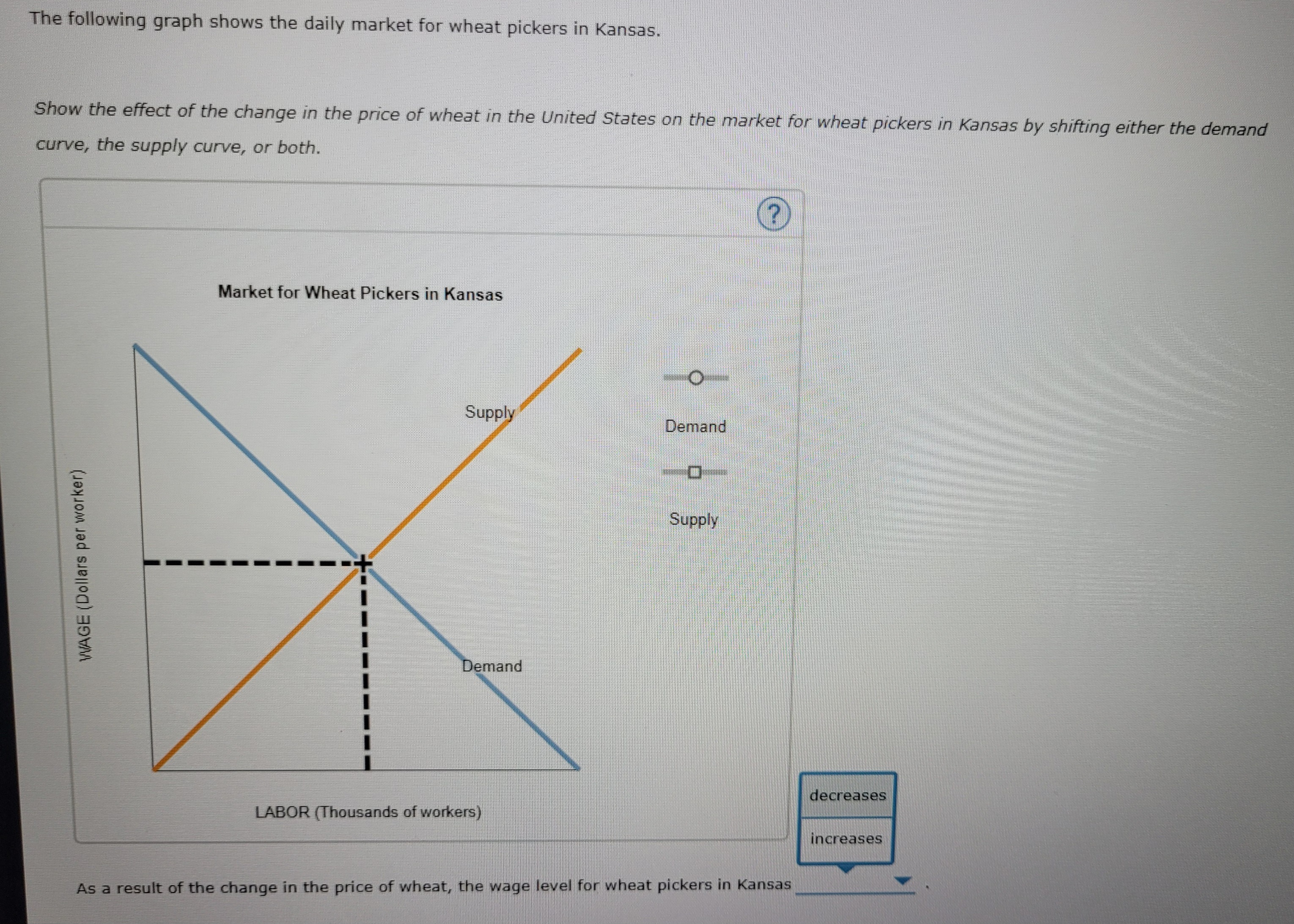 of output and receives a price of $30 per unit, and pays