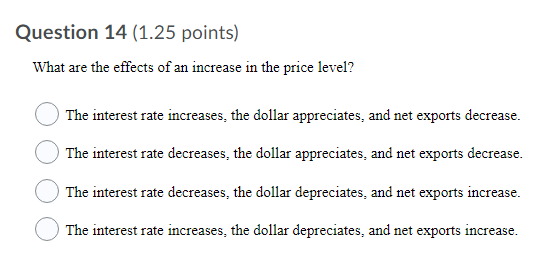 C Interest rates fall, so firms increase investment. Interest rates rise, so