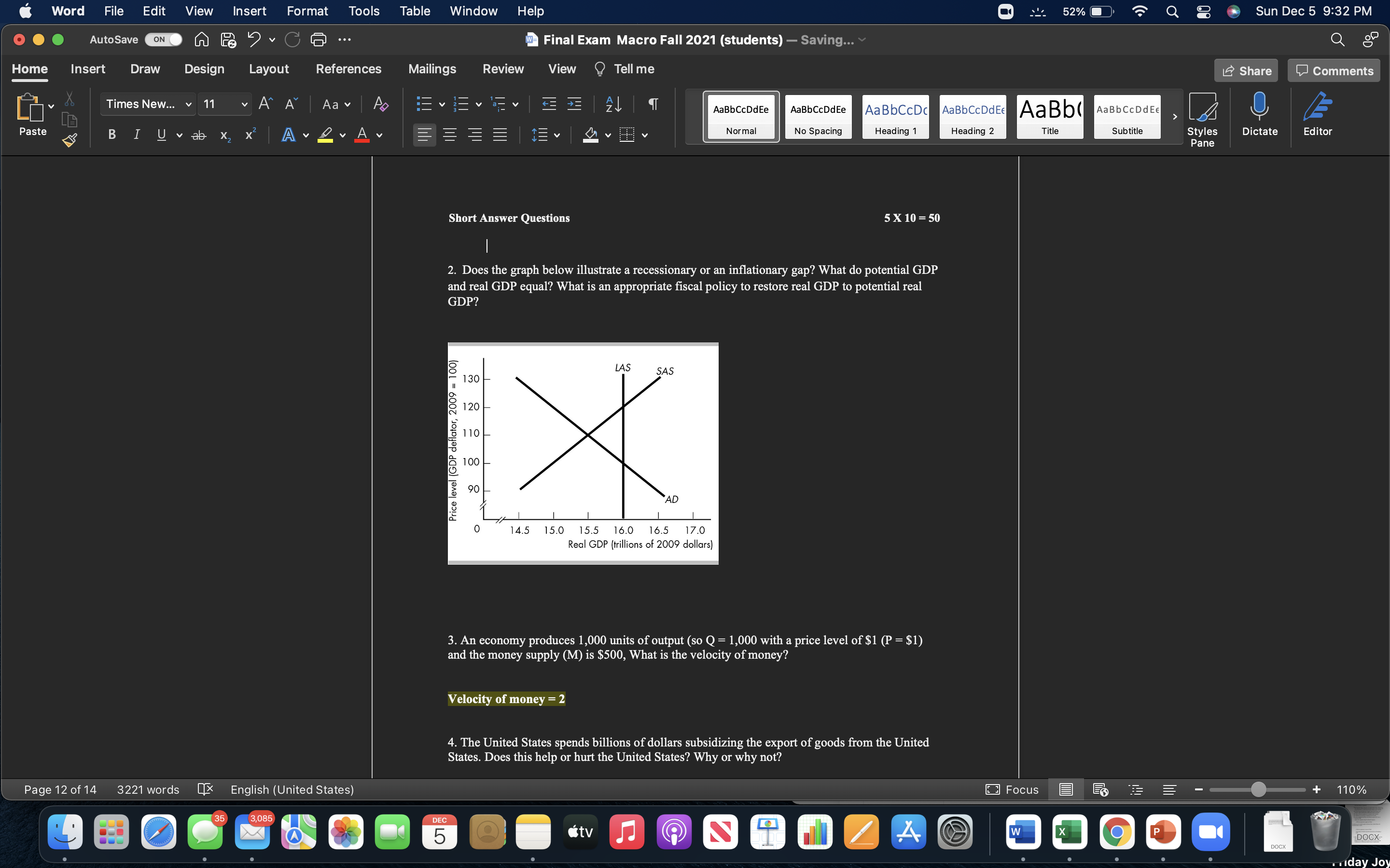 Word File Edit View v Insert Format Tools Table Window Help