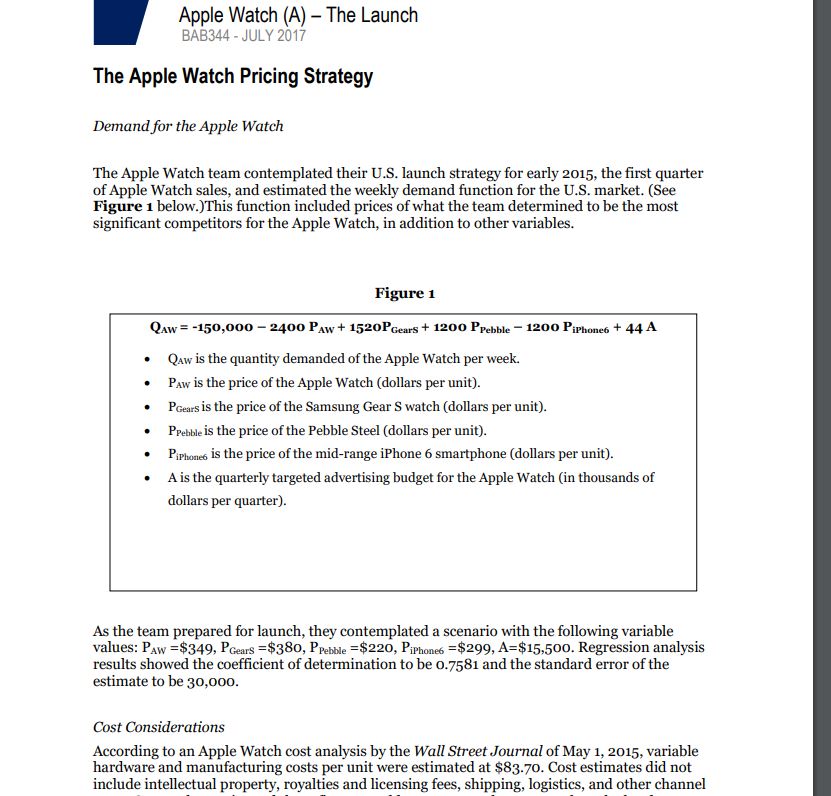 Please read the case below and answer the following questions. Please show