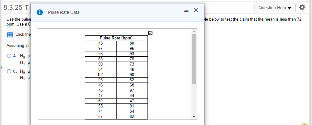 :) 8.1.5 Assigned Media Question Help Claim: A minority of adults would