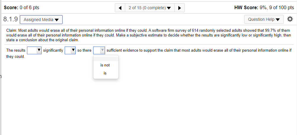 information. Type ir a decimal. Do not round.) = Enter your answer