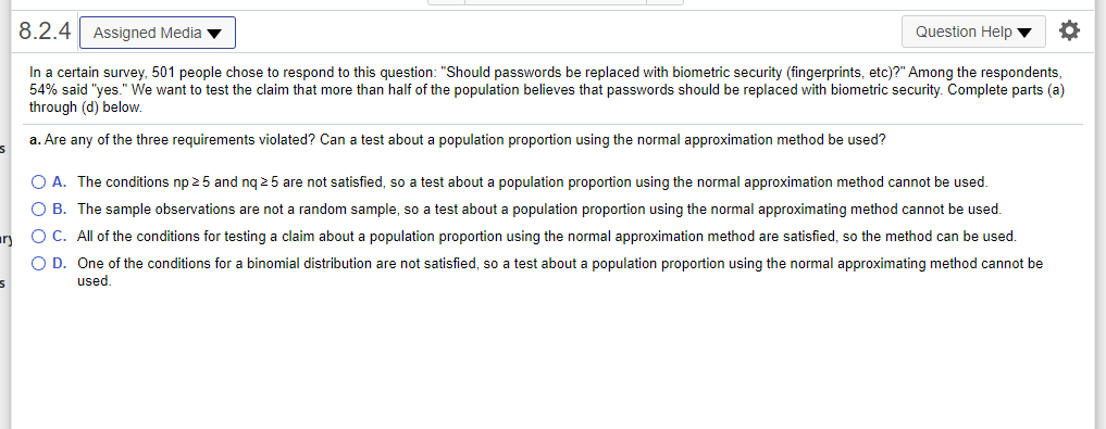 they could. Complete parts (a) and (b) below. a. Express the original