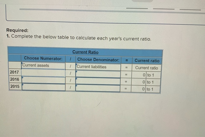 2015 KORBIN COMPANY Comparative Income Statements For Years Ended December 31, 2017,