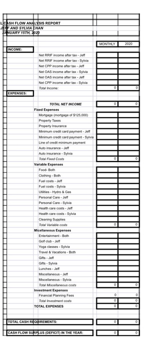 on retiring next month and they have come to you for help