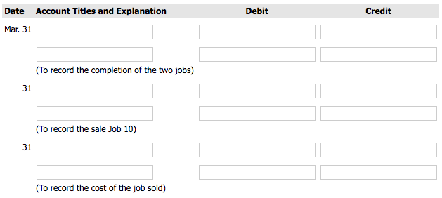 **Must Be Able to Answer Each Question** A) In March, Stinson Company