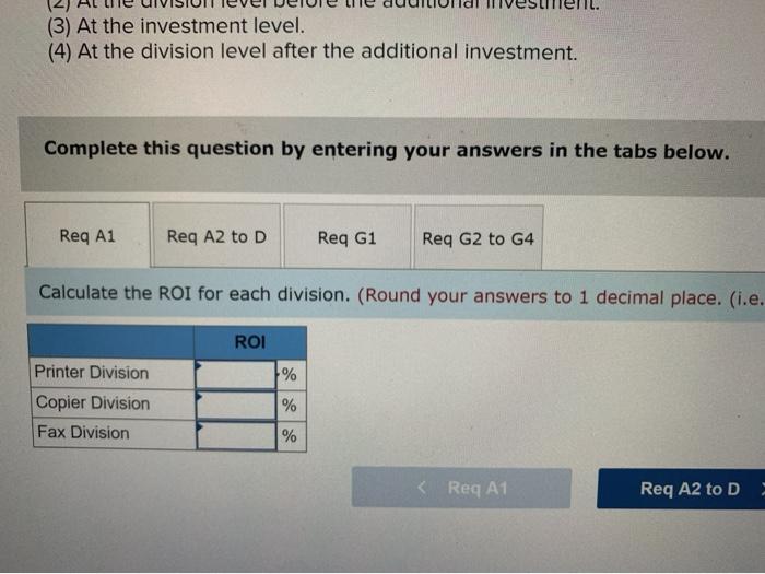 has a desired rate of return of 11.0 percent. The operating assets