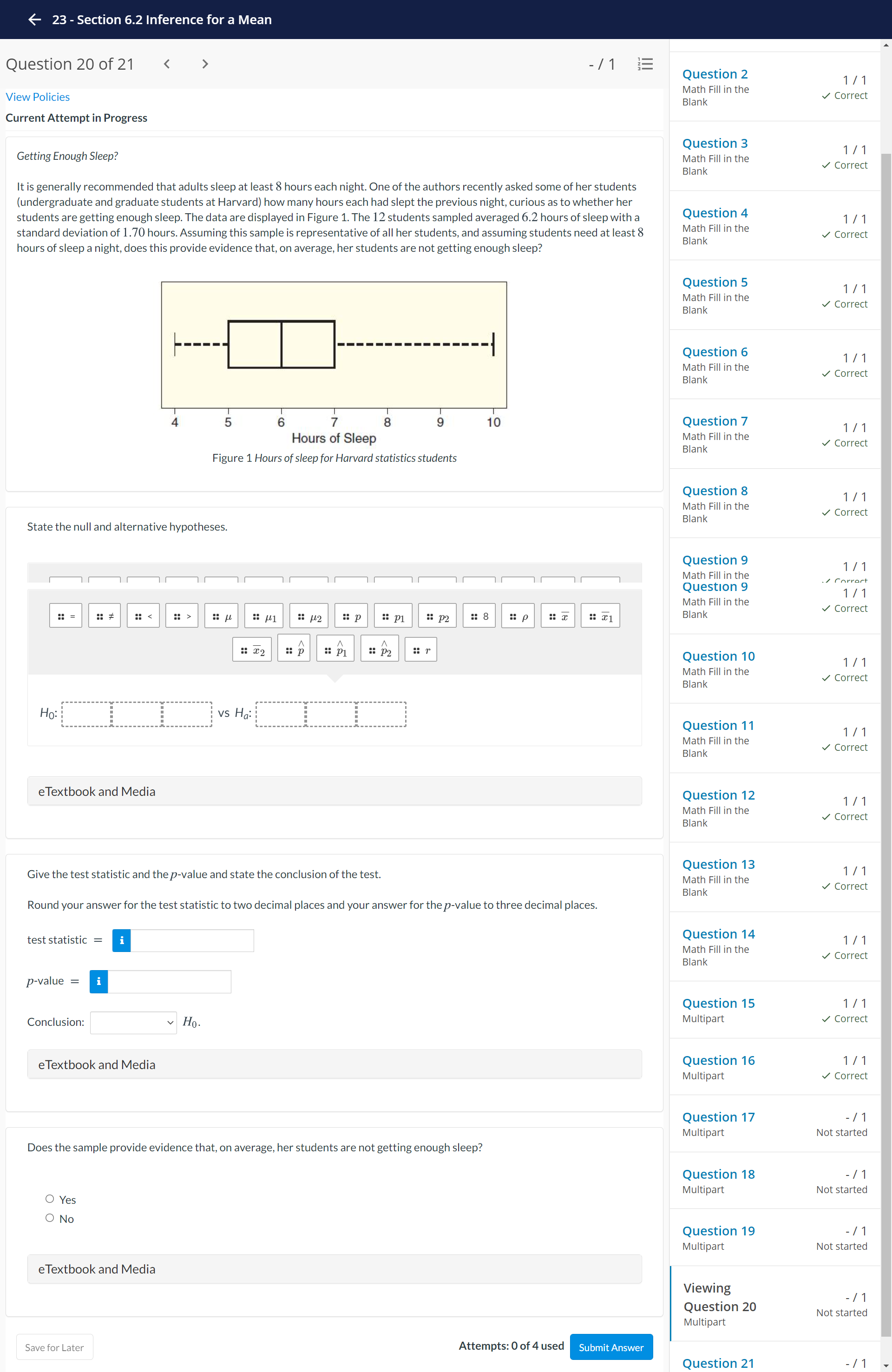 The Autistic Brain Question 5 1/1 Math Fill in the Correct Autistic